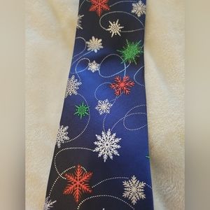 Mens Winter Holiday tie